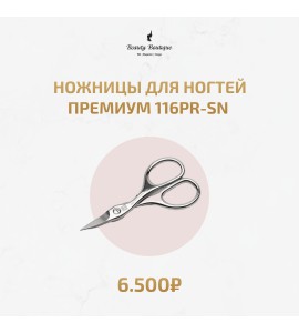 Ножницы для ногтей премиум 116PR-SN